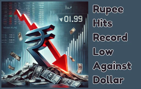 Rupee Hits Record Low Against Dollar