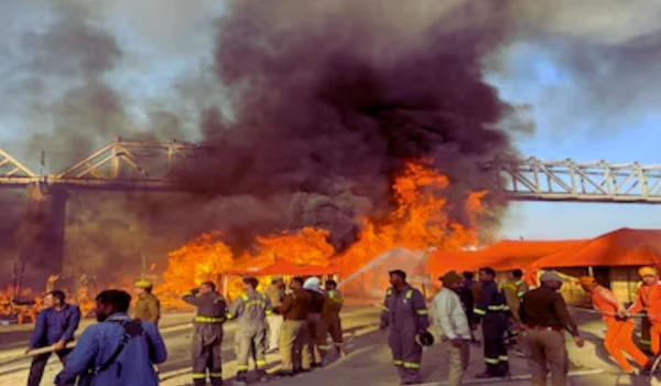 Fire at Maha Kumbh Mela